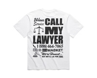 Market by Market 24 Hr Lawyer Service Pocket Tee White 399001158