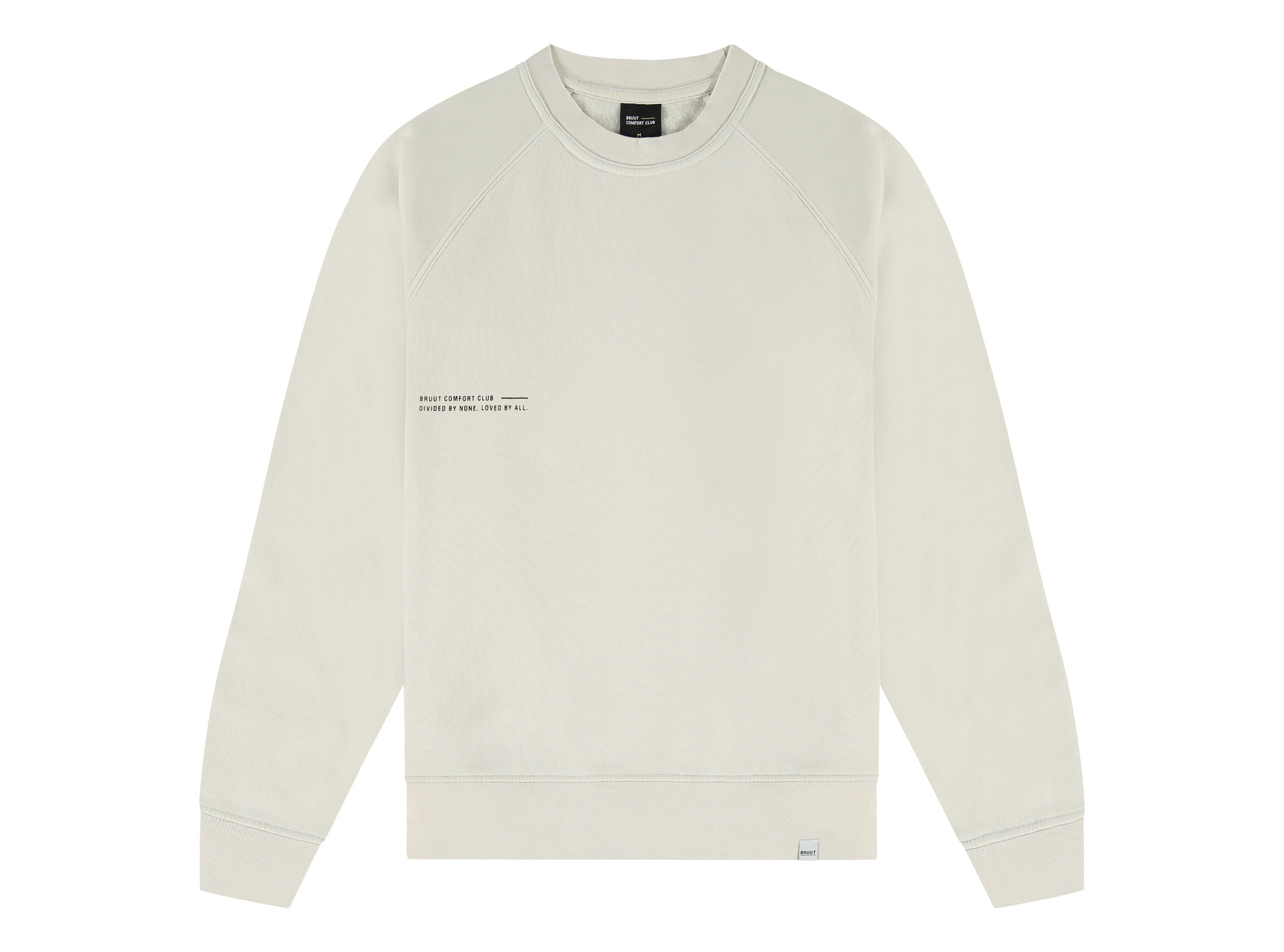 Comfort Club Crewneck Light Bone BC1010 001