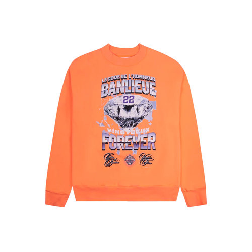 Dynasty Sweater Neon Orange BNLSWEDY02