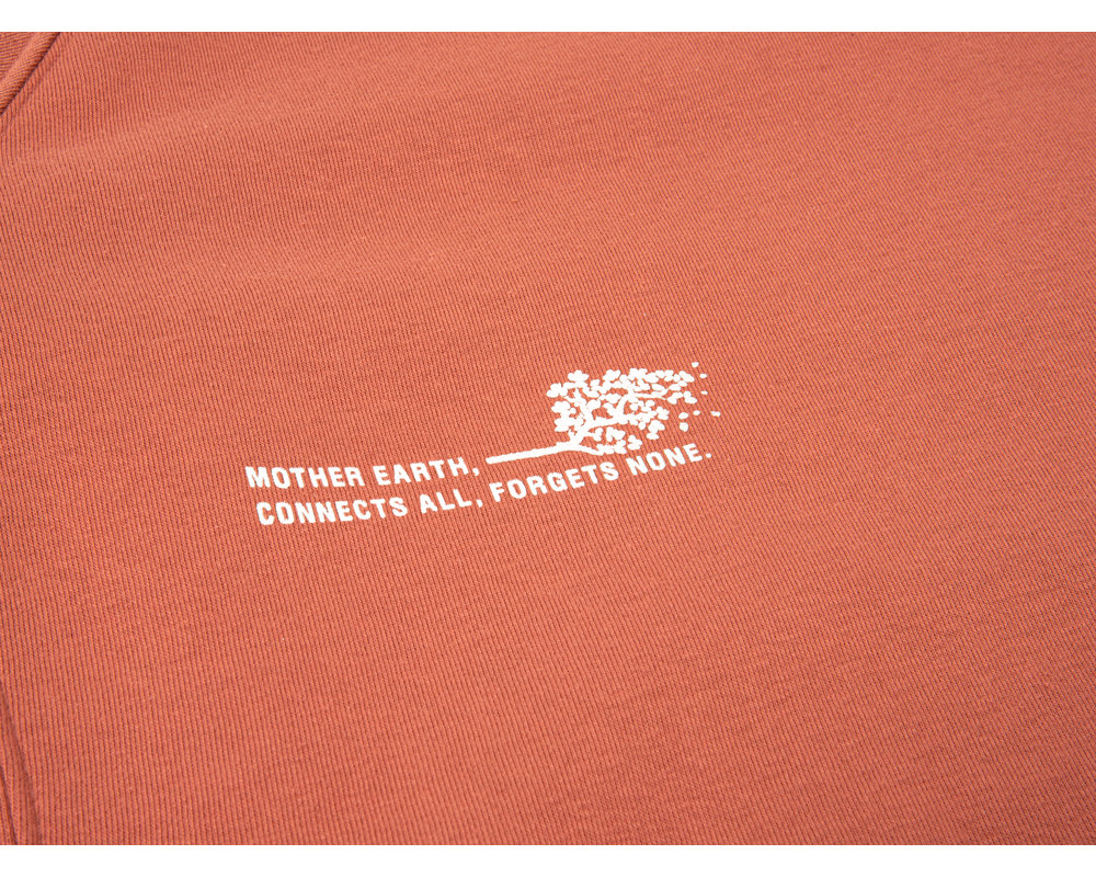 Comfort Club Mother Earth Crewneck Clay BCE100 002