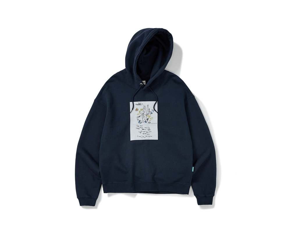 MMLG Diary Hoody Authentic Navy MMLGBB2T013