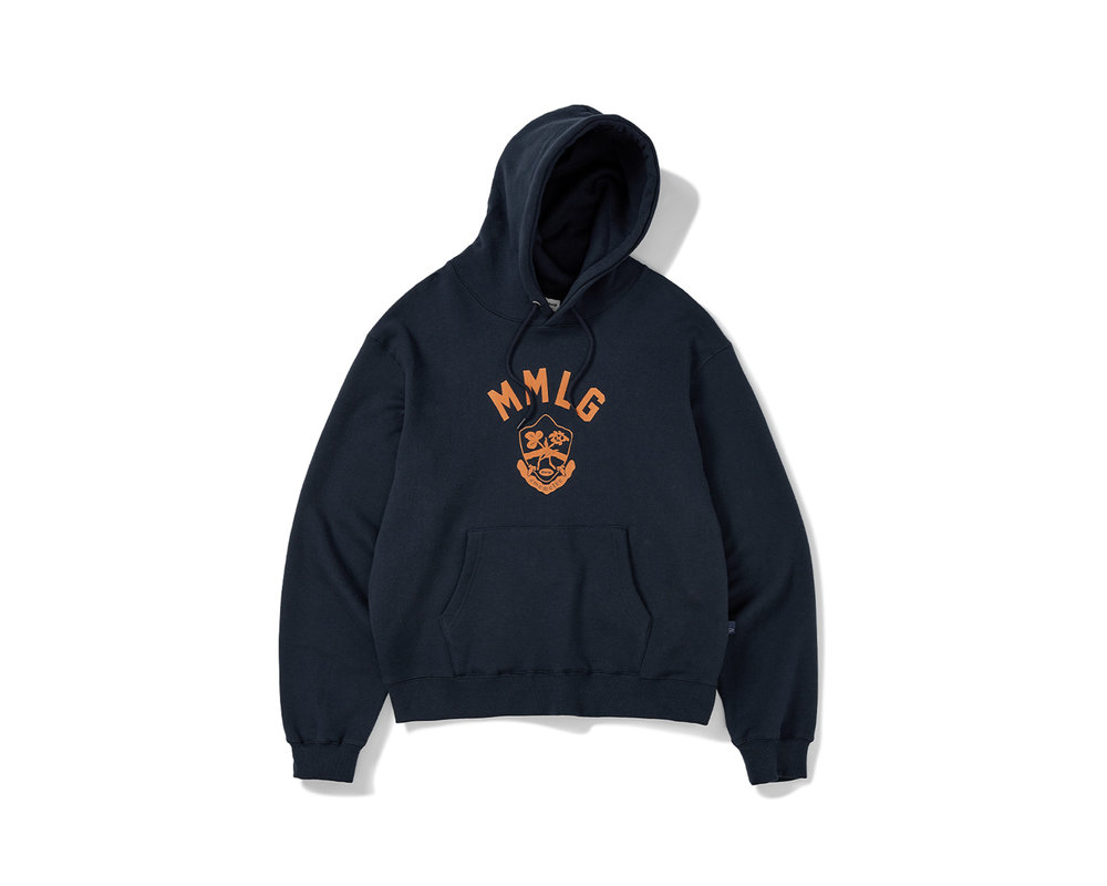 MMLG Crest Hoody Authentic Navy MMLGBB2T018