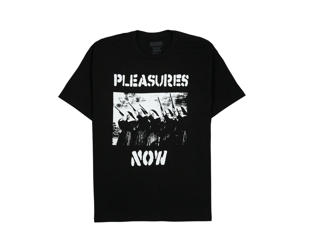 Pleasures Black Nuns Tee Black P22W060