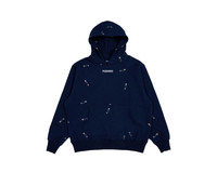 Pleasures Navy Safety Pin Hoodie Navy P22W018