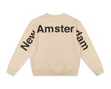 Name Sweater Beige 2301058002 New Amsterdam Surf Association Name Sweater Beige 2301058002