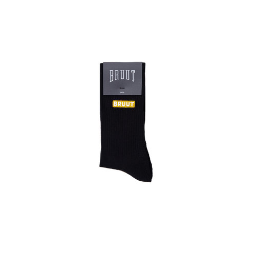 Double Up Sock Black Saffron BT027
