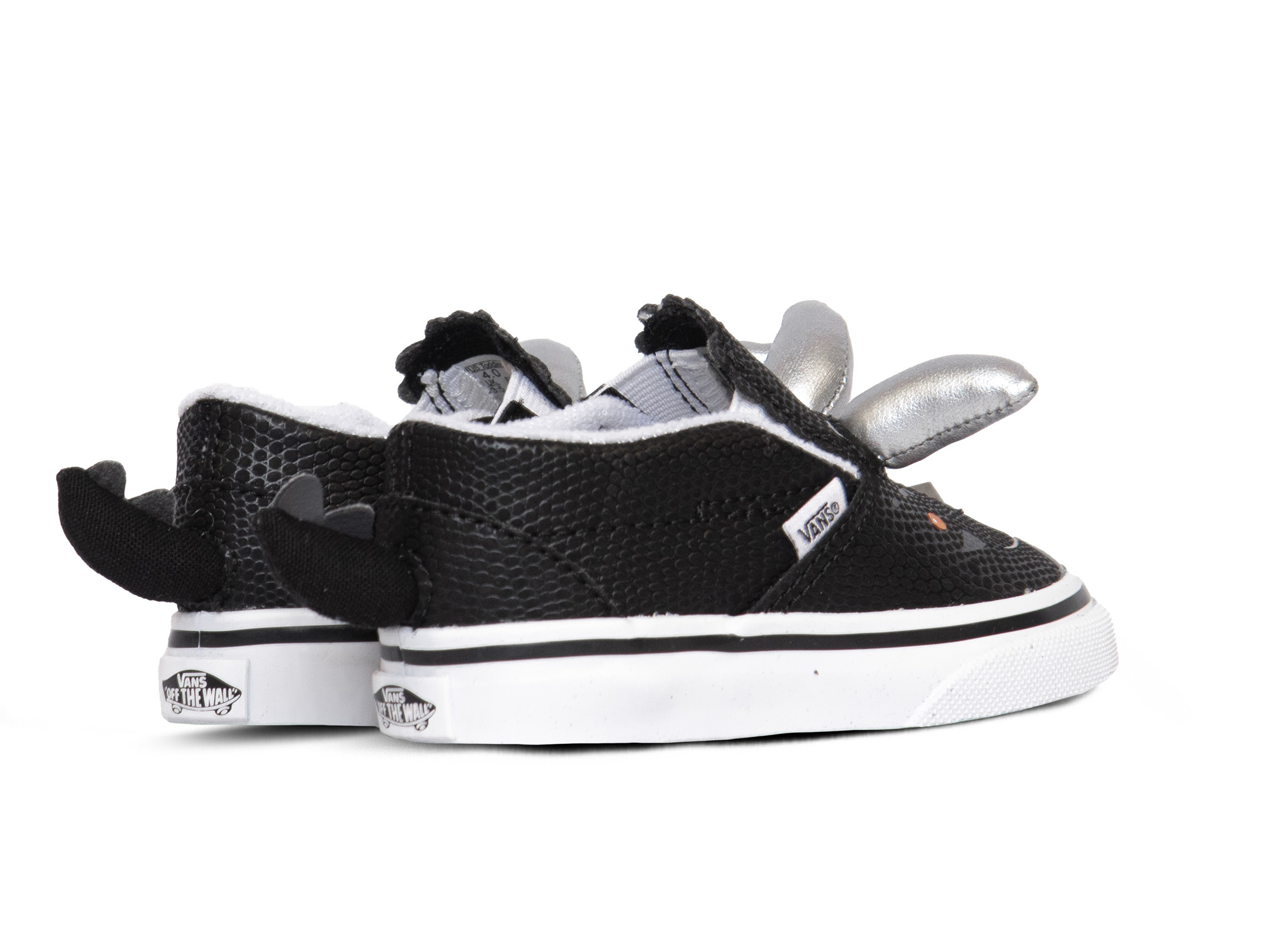 Vans Triceratops Slip On Dino Black True White VN0A4WD6BT1 - Bruut