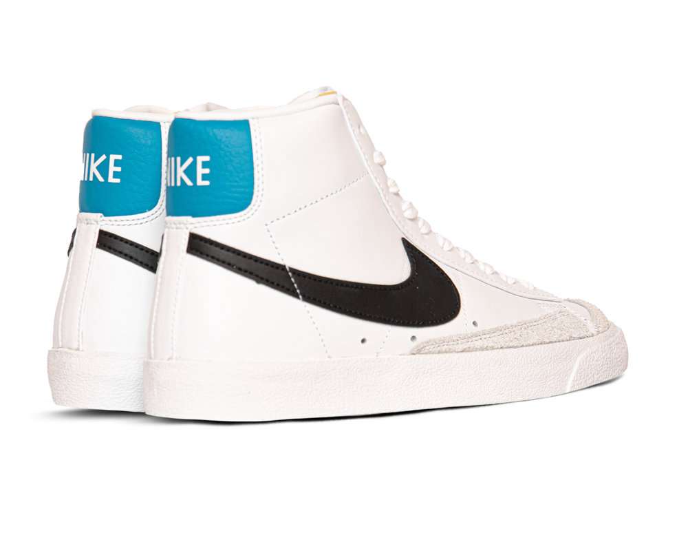 Nike Blazer Mid '77 Vintage White Black Blue Lightning BQ6806 121