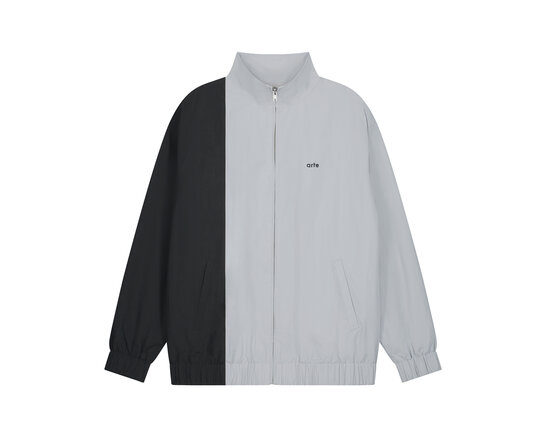 Jordan Side Jacket Black Grey SS23 123J Arte Antwerp Jordan Side Jacket Black Grey SS23 123J