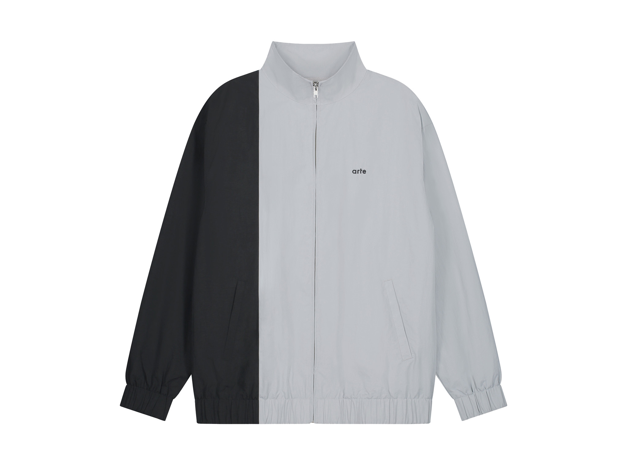 Jordan Side Jacket Black Grey SS23 123J Arte Antwerp Jordan Side Jacket Black Grey SS23 123J