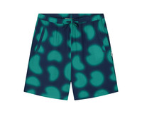 Arte Antwerp Stolp Print Short Navy Green SS23 112SHO