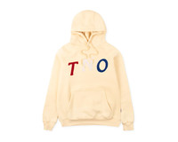 The New Originals Fabric Hoodie Creme Multi Color TNO96