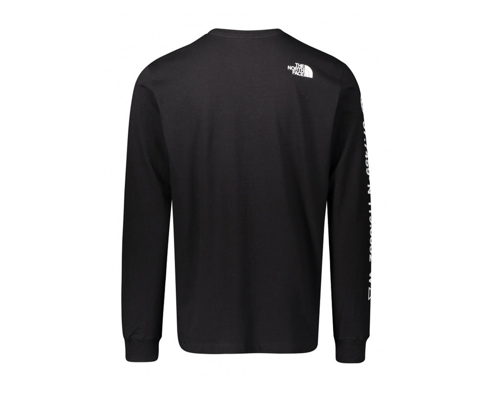 The North Face Coordinates LS Tee Black NF0A826WJK31