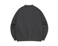 LMC Overdyed Classic Collar Sweatshirts Black 0LM22FSW113