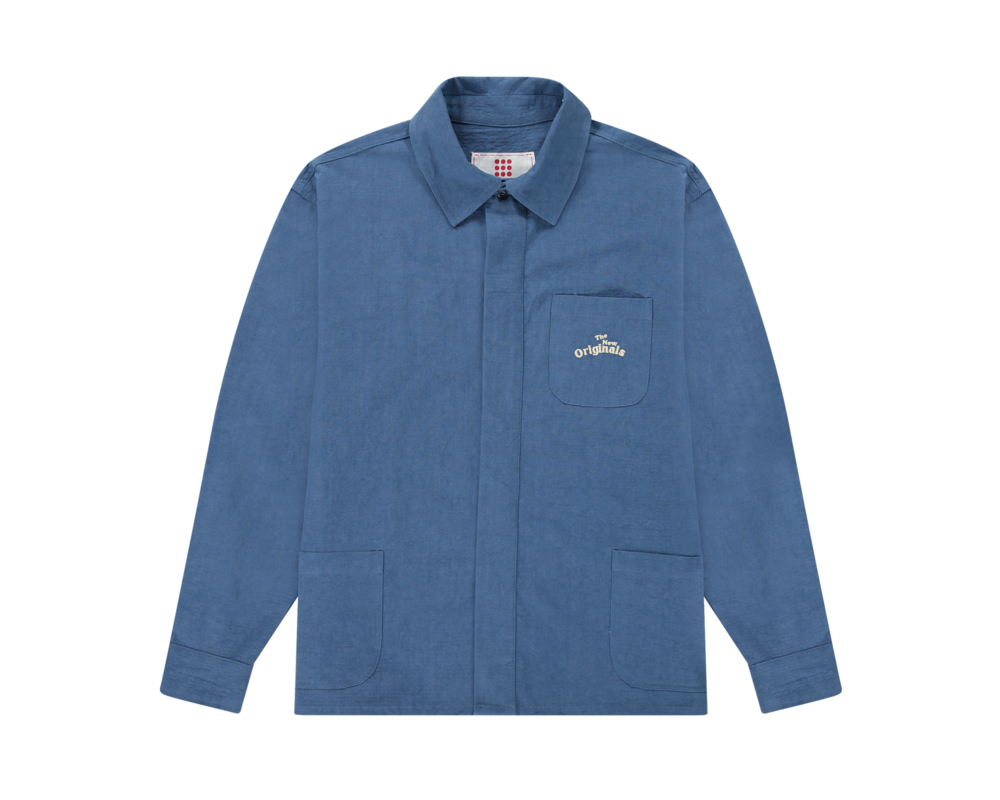 The New Originals Workman Shirt Bijou Blue TNO0194