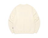 Plaid Applique Sweatshirt Cream 0LM22FSW115 LMC Plaid Applique Sweatshirt Cream 0LM22FSW115