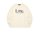 Plaid Applique Sweatshirt Cream 0LM22FSW115 LMC Plaid Applique Sweatshirt Cream 0LM22FSW115