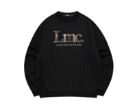 LMC Plaid Applique Sweatshirt Black 0LM22FSW115