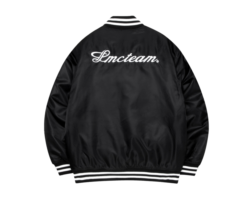 LMC Classic Nylon Varsity Jacket Black 0LM22FJK110