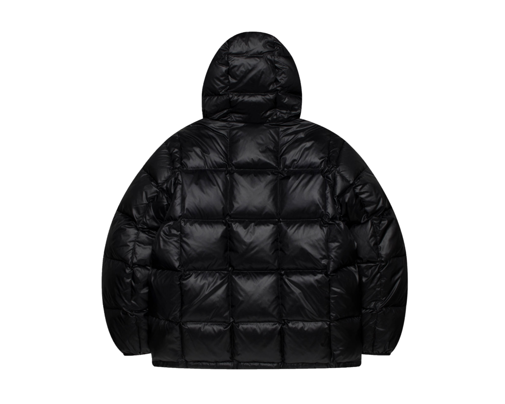 LMC Hooded Puffer Duck Down Parka Black 0LM22FJP103