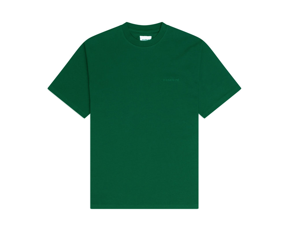 Woodbird Baine Base Tee Green 2216 430