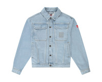 The New Originals Multi Pocket Denim Jacket Light Wash Denim TNO0187