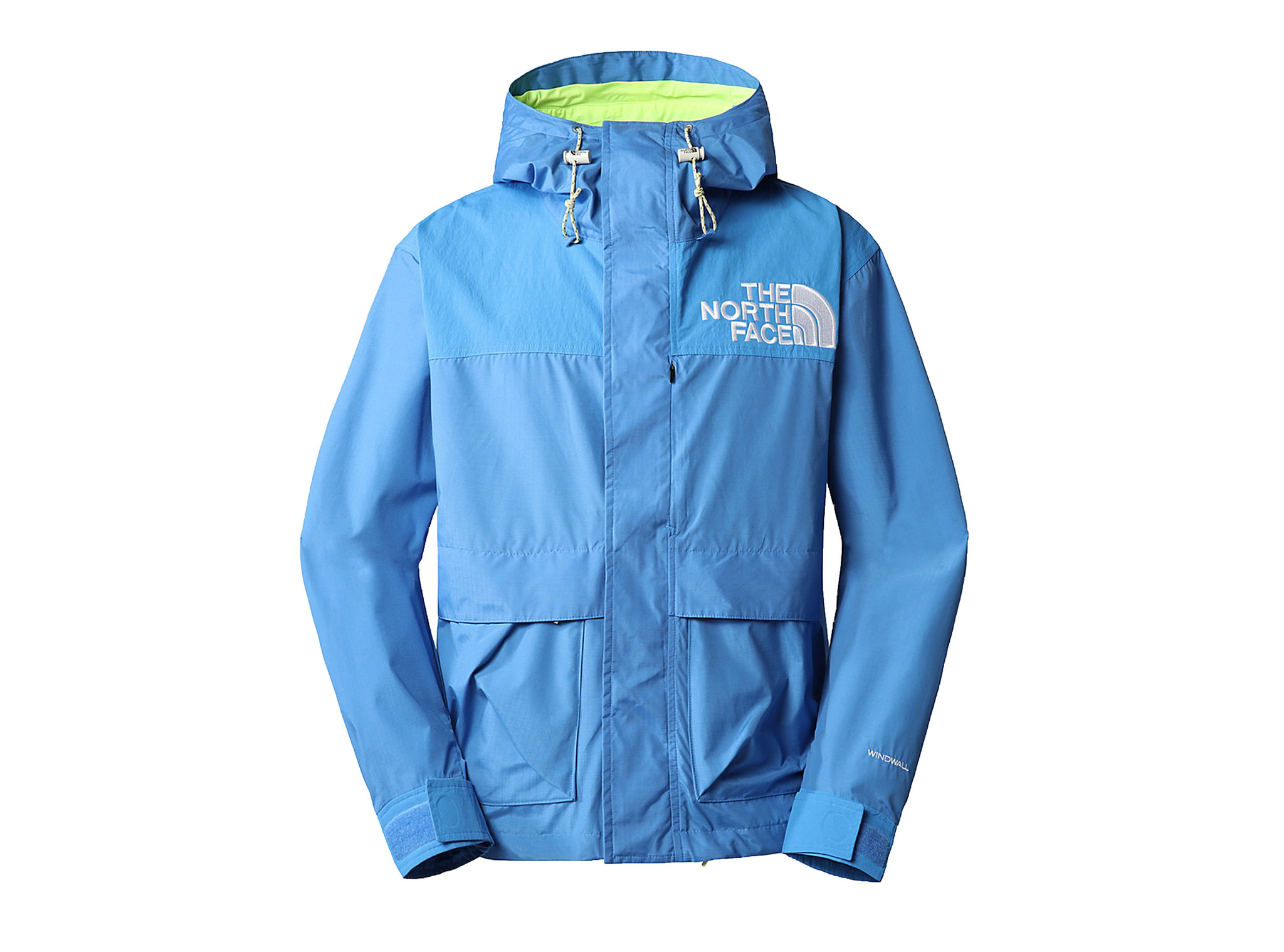Blue north face windbreaker Clearance