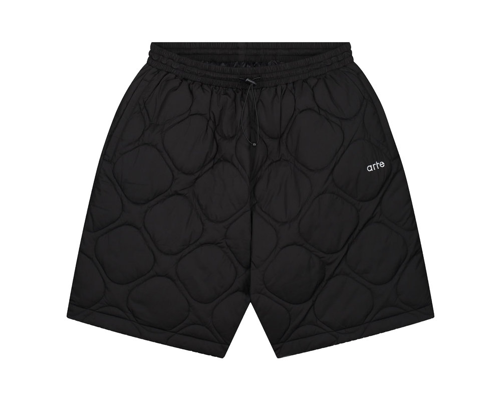 Arte Antwerp Steiner Quilted Short Black SS23 137SHO