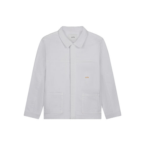 Arte Antwerp Jackson Workwear Jacket Light Grey SS23 070J Jackson Workwear Jacket Light Grey SS23 070J