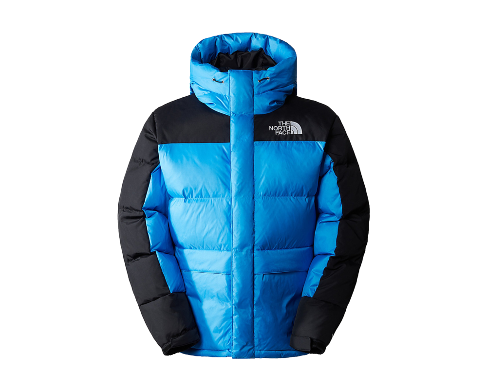 The North Face M Himalayan Down Parka Super Sonic Blue TNF Black NF0A4QYXTV5