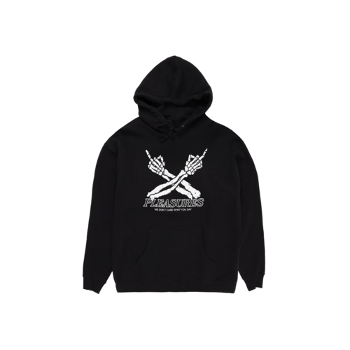 Don’t Care Hoodie Black P23SP052