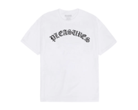 Pleasures Old E Logo Tee White P23SP063