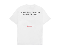 Pleasures Blood Tee White P23SP050