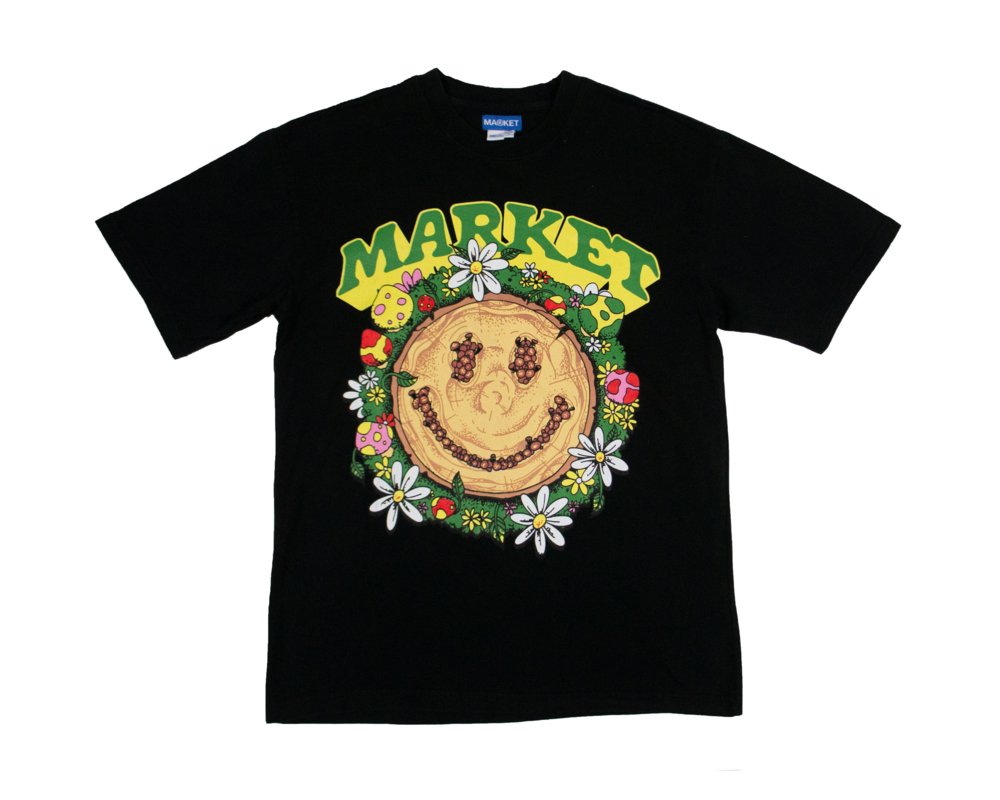 Market by Market Smiley Decomposition Tee Vintage Black 399001352 0100