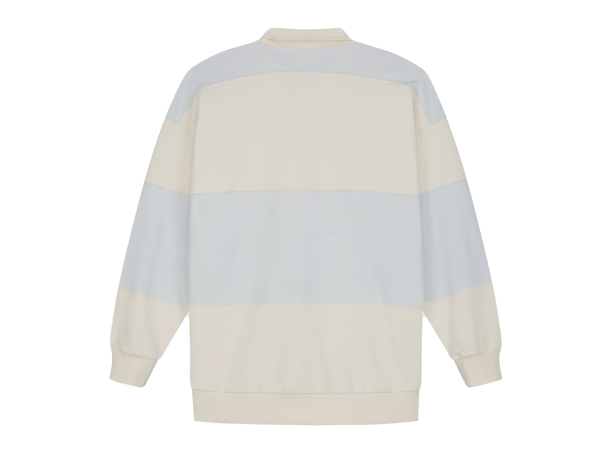 Arte Antwerp Cam Stripes Sweater Cream Light Grey SS23 073C