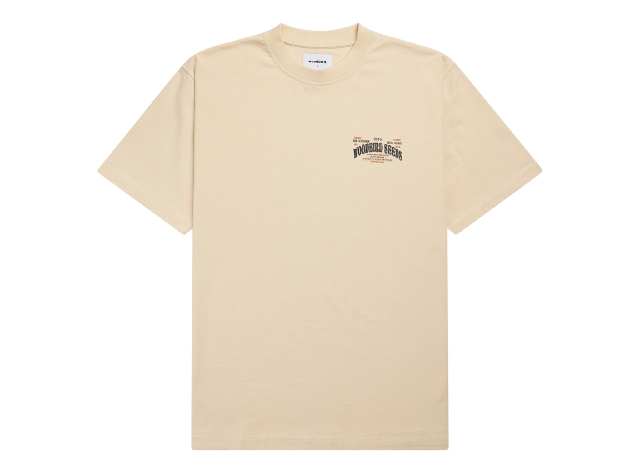 Woodbird Baine Seeds Tee Off White 2326 408 | Bruut Online Shop - Bruut ...