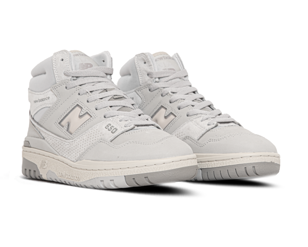 New Balance BB650 remium Nubuck Grey BB650RGG D