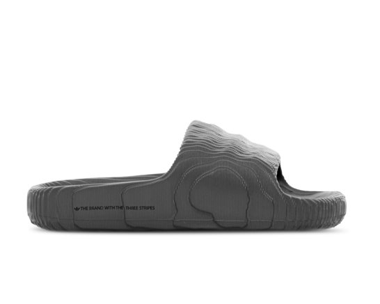 Adilette 22 Grey Five Core Black HP6522 Adidas Adilette 22 Grey Five Core Black HP6522