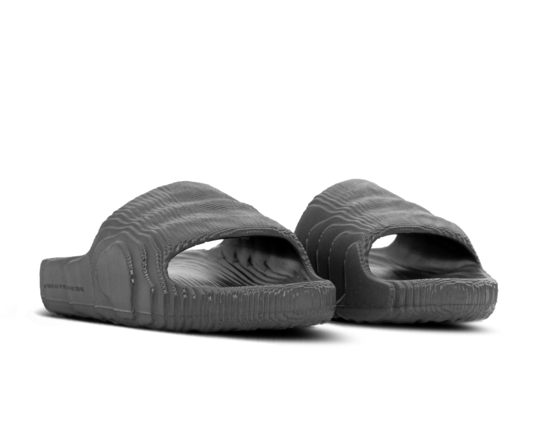 Adilette 22 Grey Five Core Black HP6522 Adidas Adilette 22 Grey Five Core Black HP6522