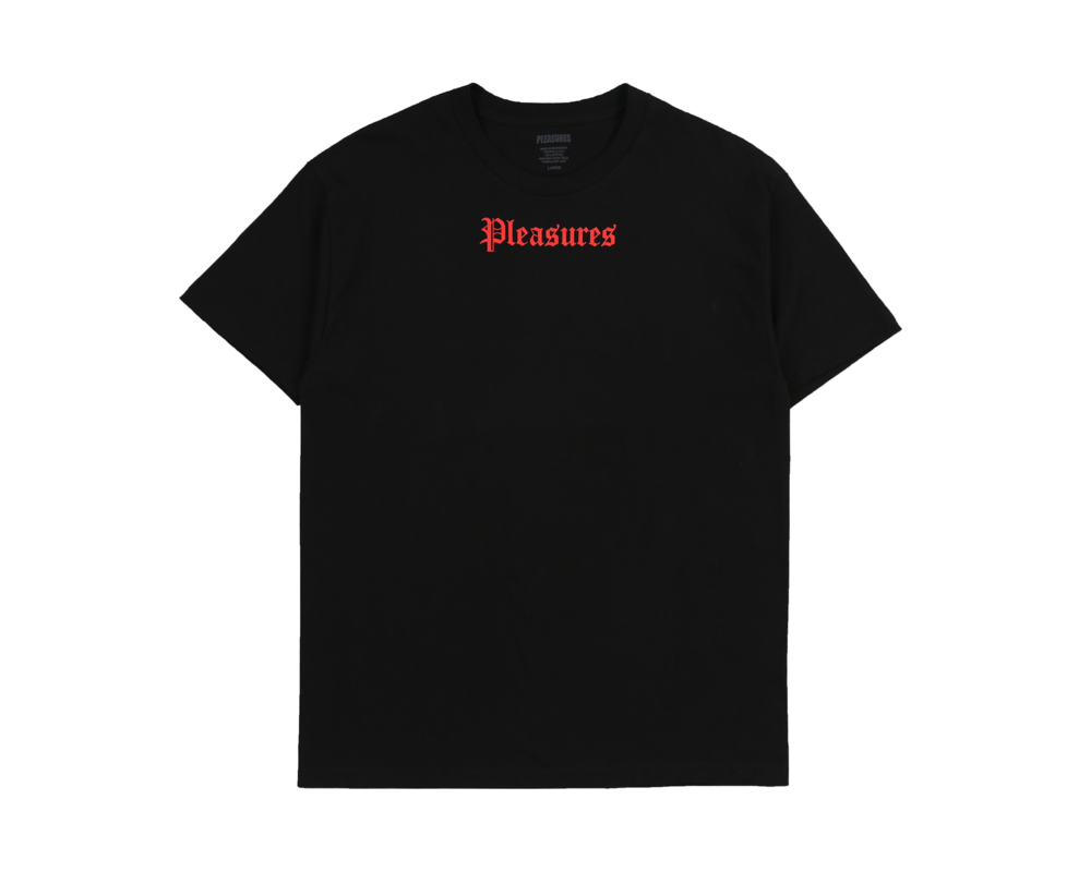 Pleasures Black Pub Tee Black P23SU057