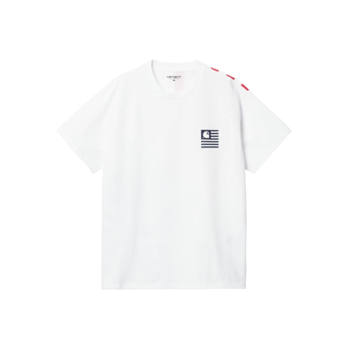 Carhartt WIP SS Coast State Tee White I031754.02.XX.03 SS Coast State Tee White I031754.02.XX.03