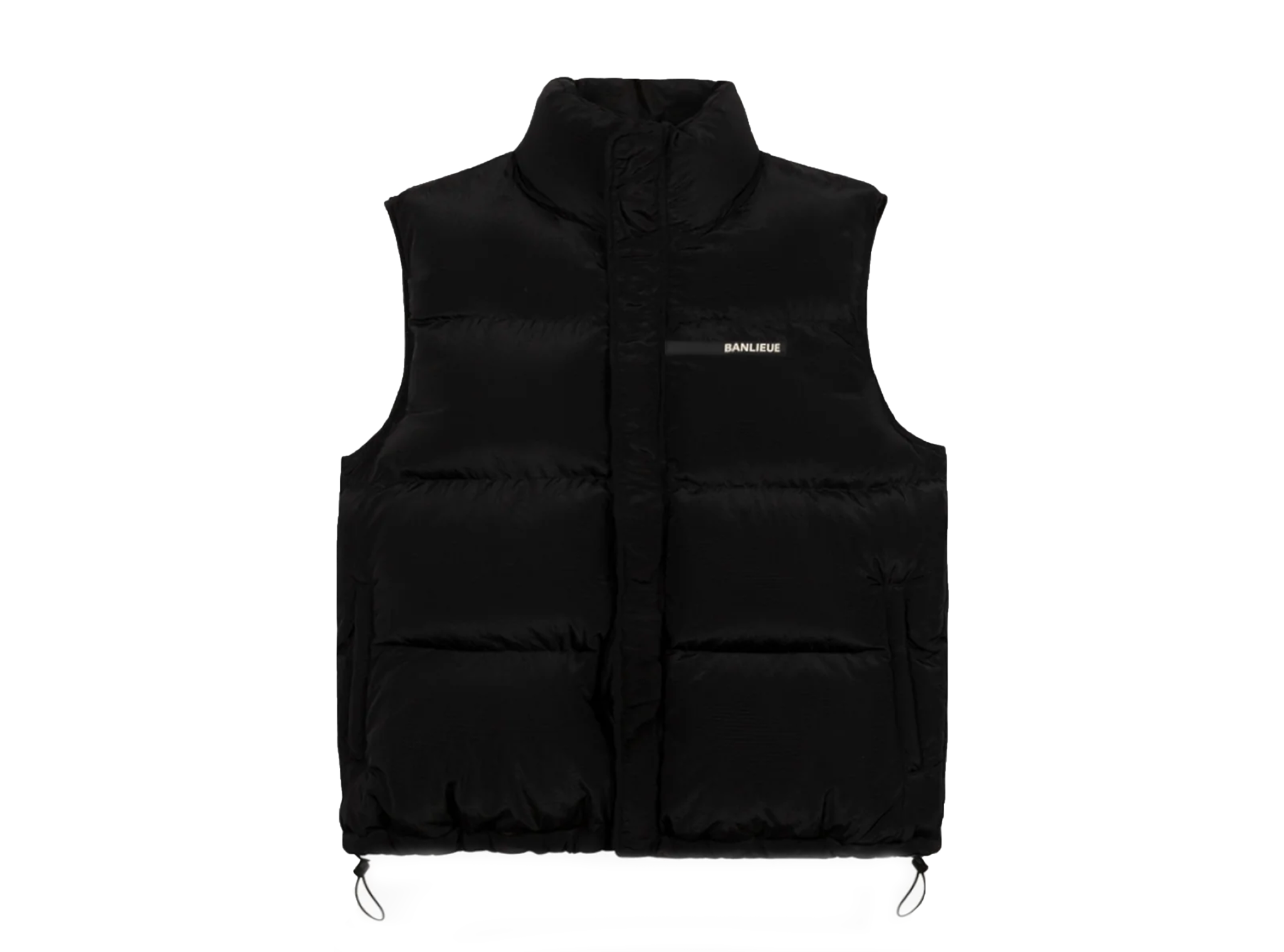 Script Bodywarmer Black BNL-SS23-OUT04-200 Clan de Banlieue Script Bodywarmer Black BNL-SS23-OUT04-200