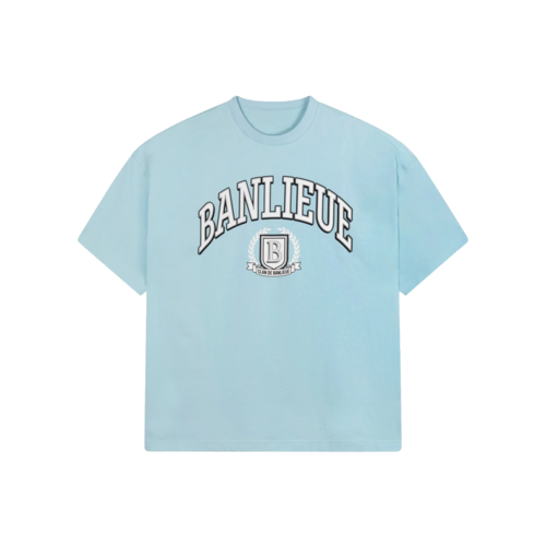 Crest Tee Sky Blue BNL-SS23-SHO02-433