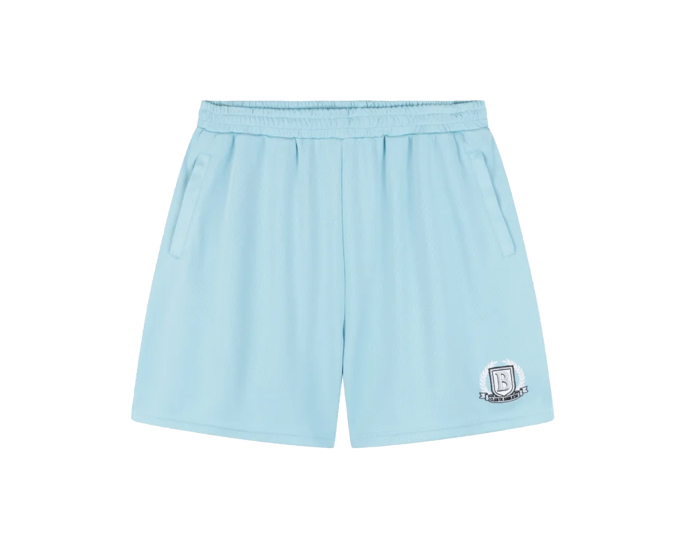 Clan de Banlieue Crest Mesh Shorts Sky Blue BNL-SS23-SHO02-433