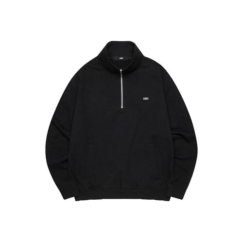 Box Quarter Zip Sweatshirt Black 0LM23SSW112