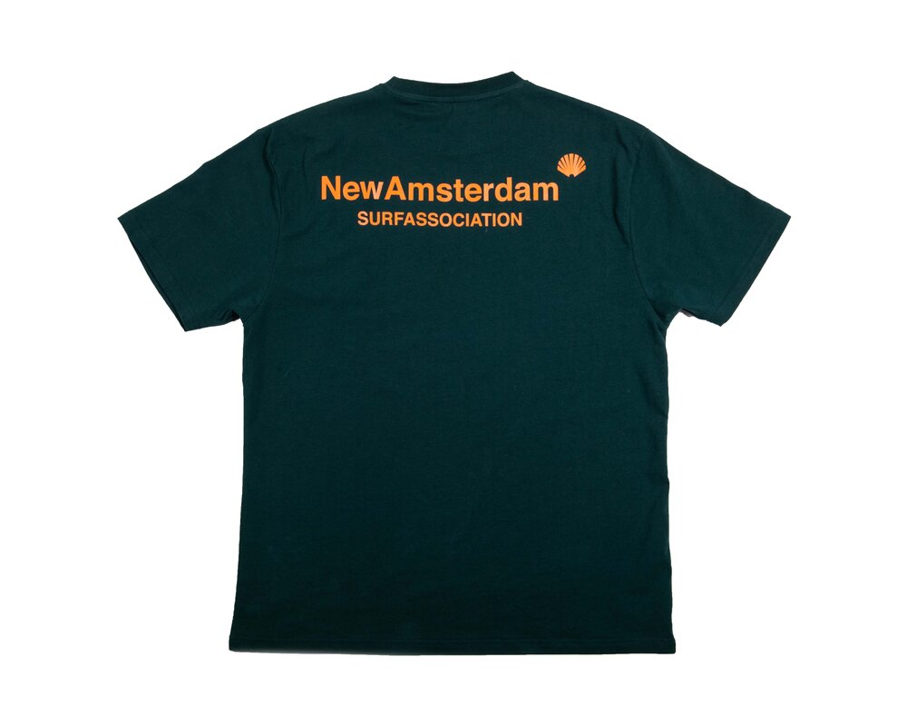 New Amsterdam Surf Association Logo Tee Green 2302087004