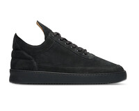 Filling Pieces Low Top Suede All Black 10122791847