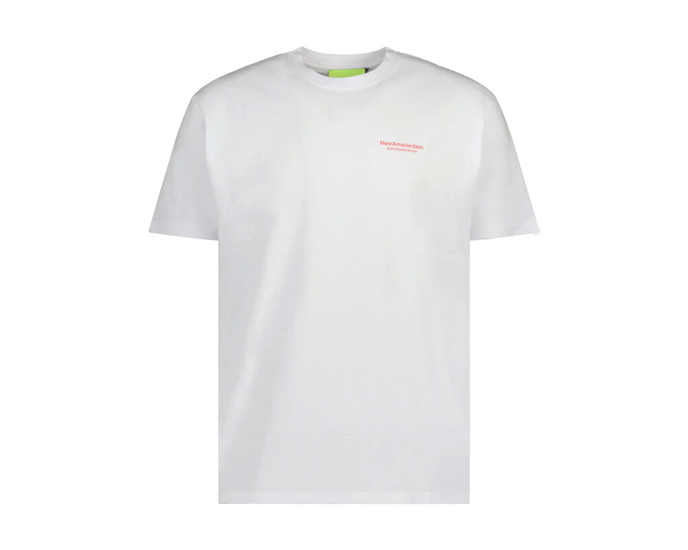 New Amsterdam Surf Association Coral Tee White 2302012002