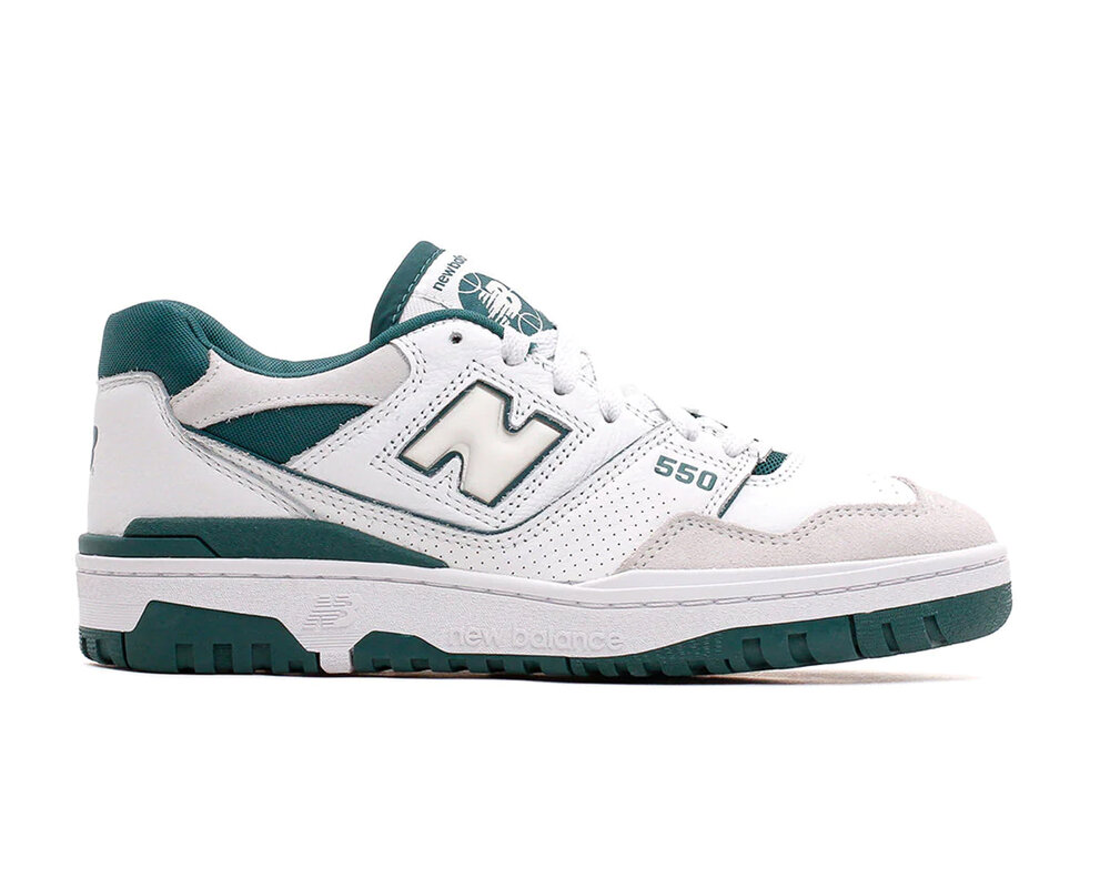 New Balance BB550V1 White Vintage Teal BB550STA D