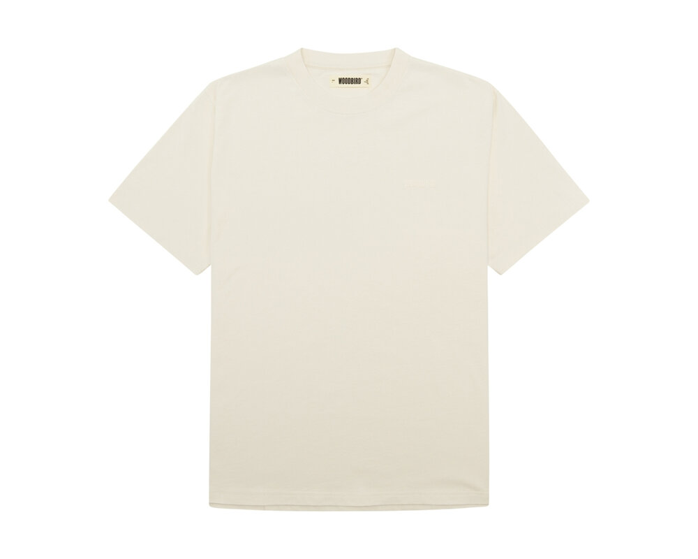 Woodbird WBBaine Base Tee Off White 2100 430